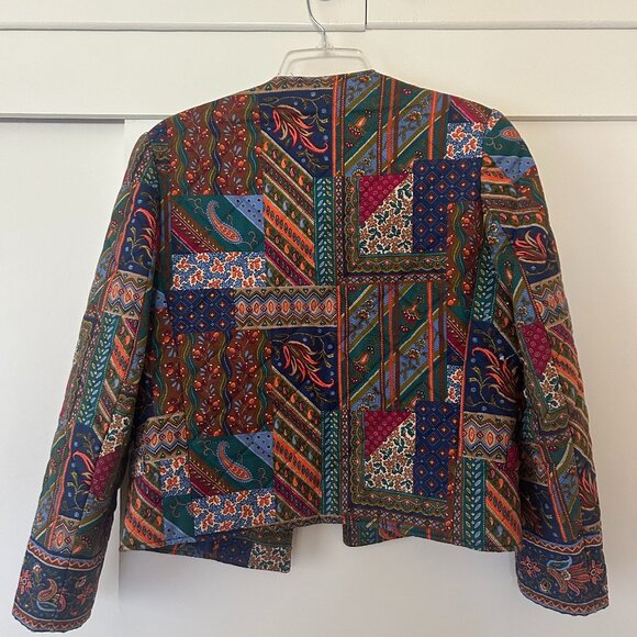 Vintage Vera Bradley Quilted Jacket - Picture 2 of 3